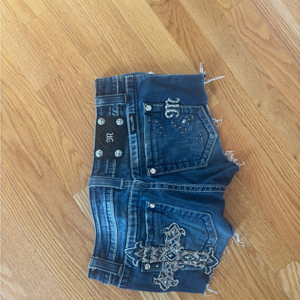Vintage miss me micro shorts